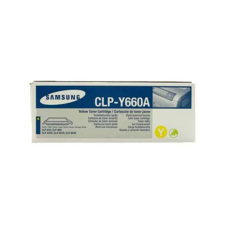 Samsung CLP-660/ST960A Sarı Orijinal Toner - 1