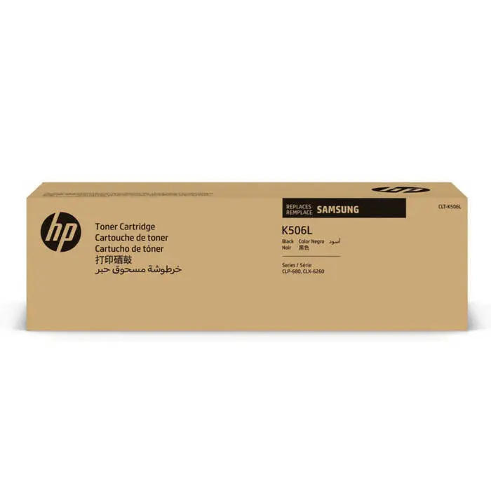 Samsung CLP-680 / CLT-K506L / SU175A Black Original Toner - 1