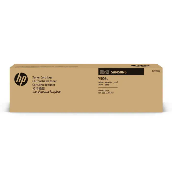 Samsung CLP-680/CLT-Y506L/SU519A Sarı Orijinal Toner - 1