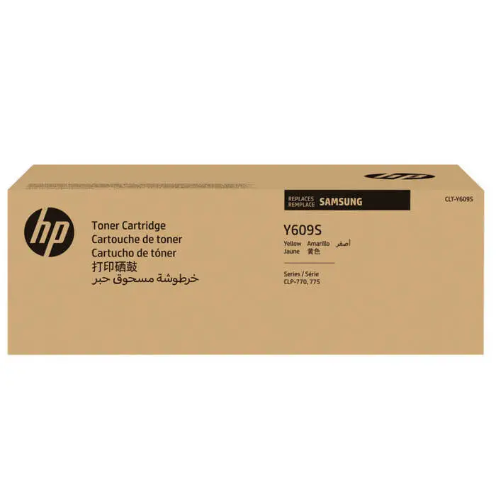 Samsung CLP-770/CLT-Y609S/SU563A Sarı Orijinal Toner - 1