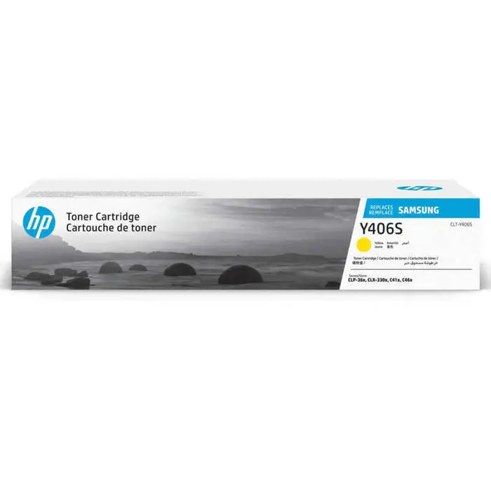 Samsung CLT-Y406S Sarı Orijinal Toner - 1
