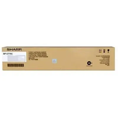Sharp BP-GT70CB Original Cyan Toner - 1