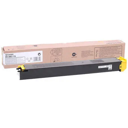 Sharp DX-25GTYA Original Yellow Photocopier Toner - 1