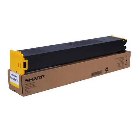 Sharp MX-60GTYA Original Yellow Photocopier Toner - 1