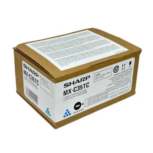 Sharp MX-C35TC Mavi Orijinal Toner - 1