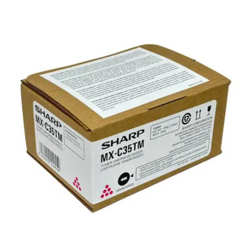 Sharp MX-C35TM Original Magenta Toner - 1