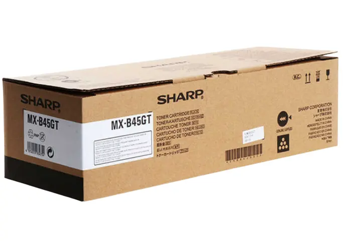 Sharp MXB45GT Siyah Orijinal Toner - MX-B350P / MX-B355W - 1