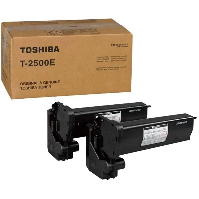 Toshiba T-2500D Original Black Toner – e-Studio 20 / 25 / 200 / 250 - 1