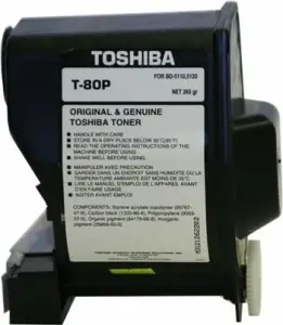 Toshiba T-80P Original Toner – BD-5100 / BD-5110 / BD-5120 - 1