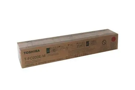 Toshiba T-FC200E-M Kırmızı Orijinal Toner - 1