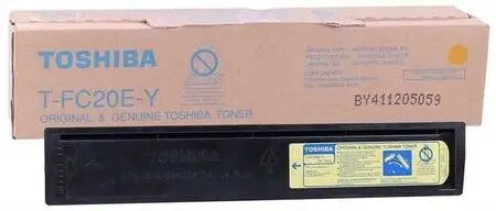Toshiba T-FC20E-Y Original Yellow Photocopier Toner - 1