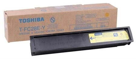 Toshiba T-FC28E-Y Original Yellow Photocopier Toner - Toshiba