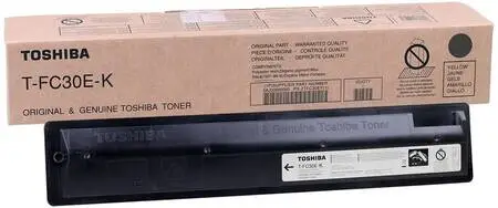 Toshiba T-FC30E-K Original Black Toner - 1