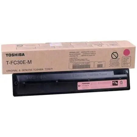 Toshiba T-FC30E-M Original Magenta Toner - 1