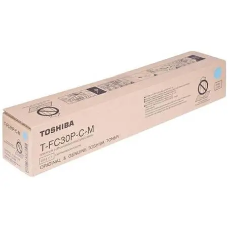 Toshiba T-FC30P-C Original Cyan Toner - 2