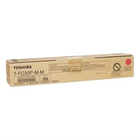 Toshiba T-FC30P-M Original Magenta Toner - 1