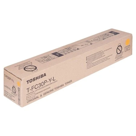 Toshiba T-FC30P-Y Original Yellow Toner - 2