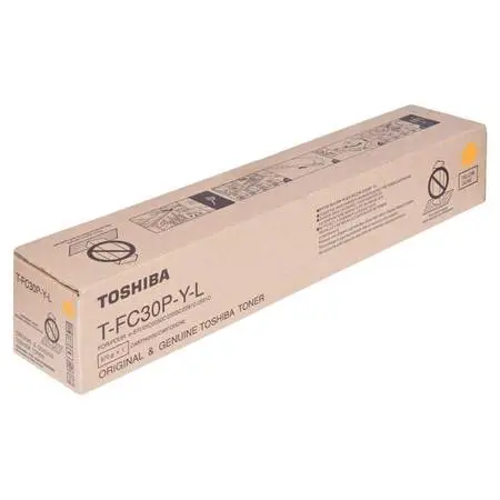 Toshiba T-FC30P-Y Original Yellow Toner - 2
