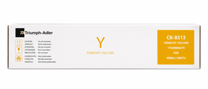 Triumph Adler CK-8513 1T02RMAUT0 Sarı Orijinal Toner - 1