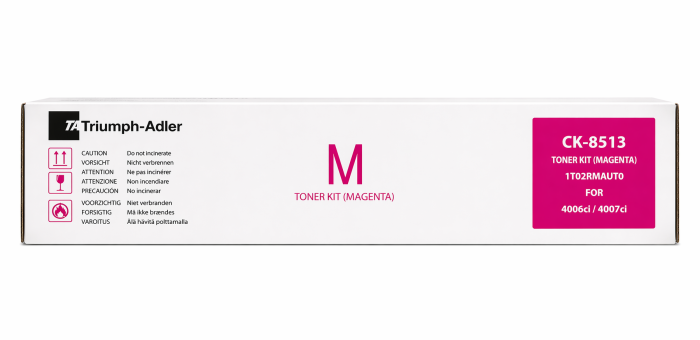 Triumph Adler CK-8513 1T02RMBUT0 Kırmızı Orijinal Toner - 1