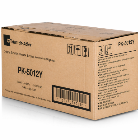 Triumph Adler PK-5012 1T02NSATA0 Sarı Orijinal Toner - Triumph Adler
