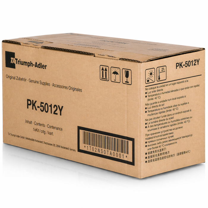 Triumph Adler PK-5012 1T02NSATA0 Sarı Orijinal Toner - 1