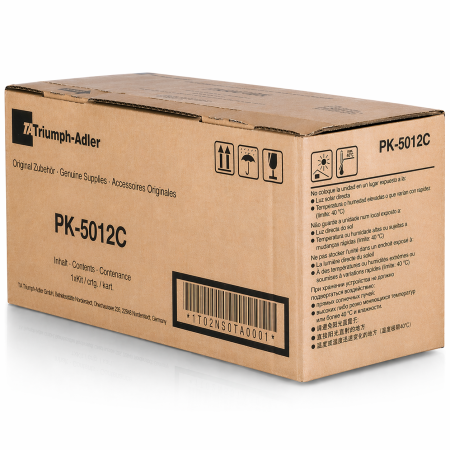 Triumph Adler PK-5012 1T02NSCTA0 Mavi Orijinal Toner - Triumph Adler