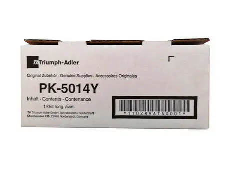 Triumph-Adler PK-5014Y Original Yellow Toner - 1