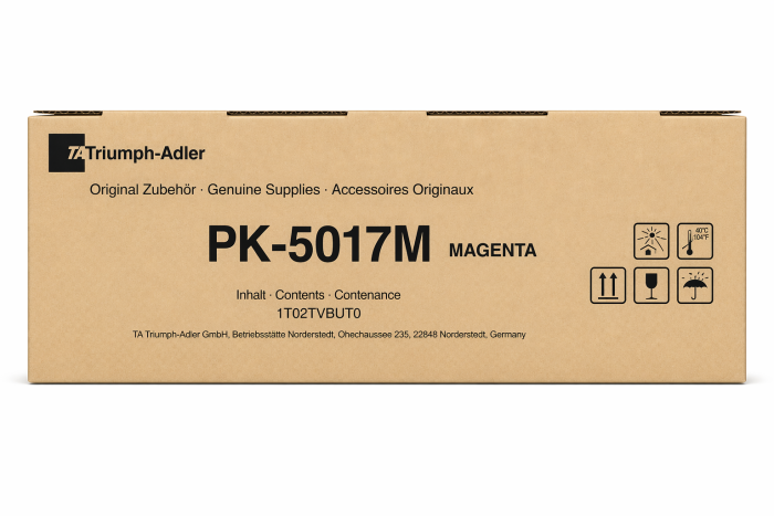 Triumph Adler PK-5017 1T02TVBTA0 Kırmızı Orijinal Toner - 1