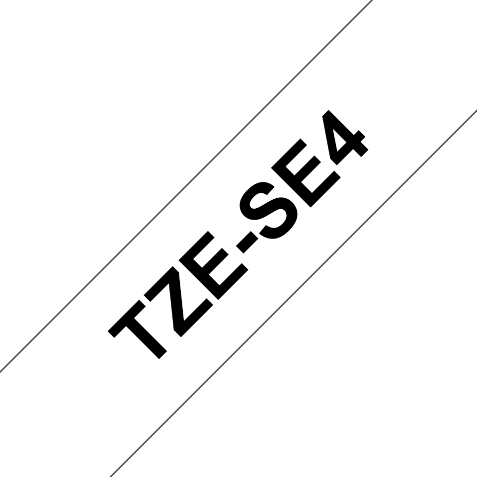 TZe-SE4 18mm Laminated Security Label - 3
