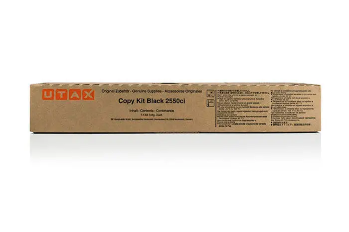 Utax 2550ci -662510010 Siyah Orijinal Toner - 1