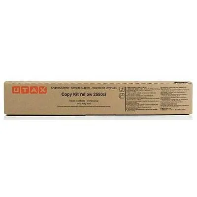 Utax 2550ci -662510116 Sarı Orijinal Toner - Utax