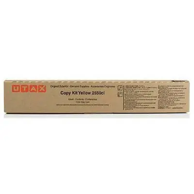 Utax 2550ci -662510116 Sarı Orijinal Toner - 1
