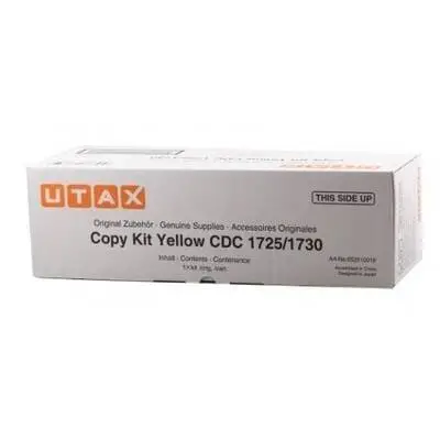 Utax CDC-1725 Original Yellow Photocopy Toner - 1