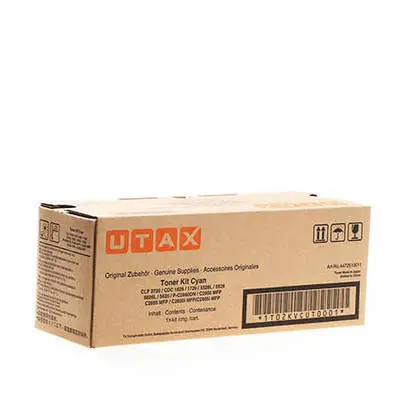 Utax CDC-1726 Original Cyan Photocopy Toner - 1