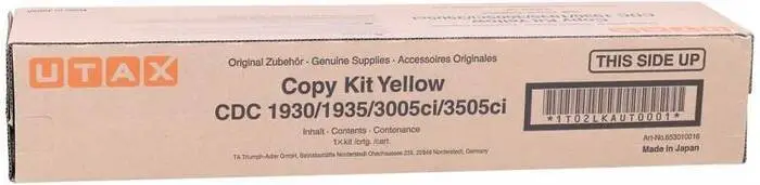 Utax CDC1930 Sarı Orijinal Fotokopi Toner - 1