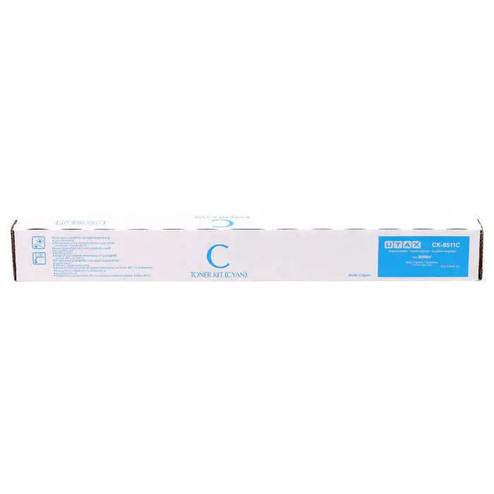 Utax CK-8511 Original Cyan Photocopy Toner - 1