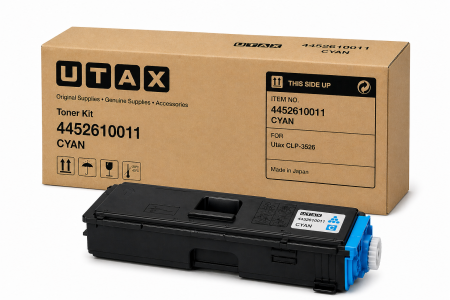 Utax CLP-3526 4452610011 Mavi Orijinal Toner - Utax