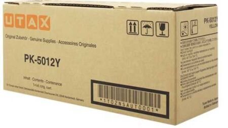 Utax PK-5012 1T02NSAUT0 Sarı Orijinal Toner - Utax