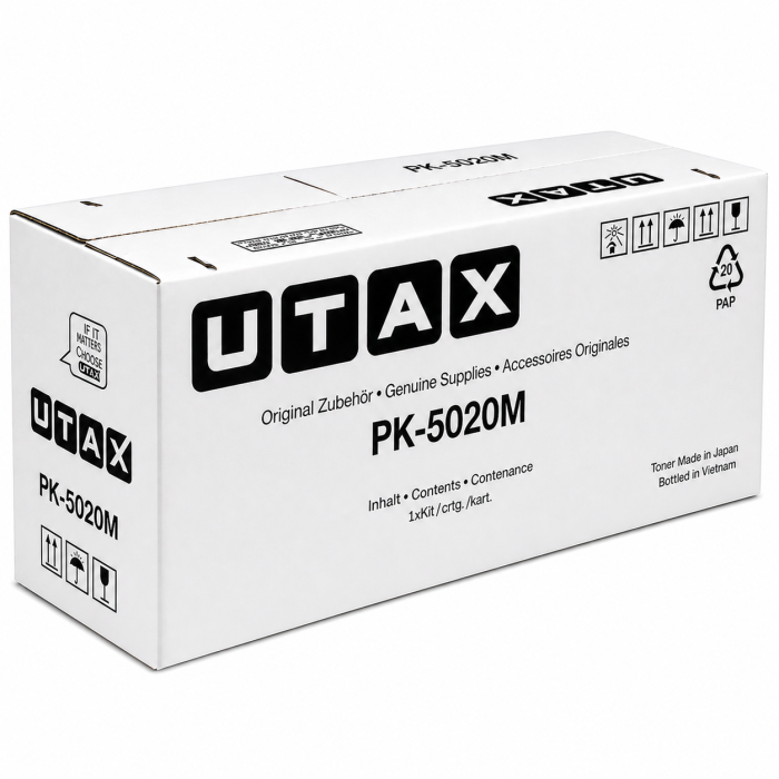 Utax PK-5020 Kırmızı Orijinal Toner - 1