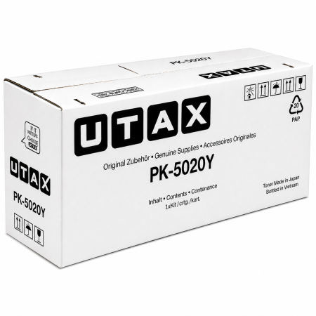 Utax PK-5020 Sarı Orijinal Toner - Utax