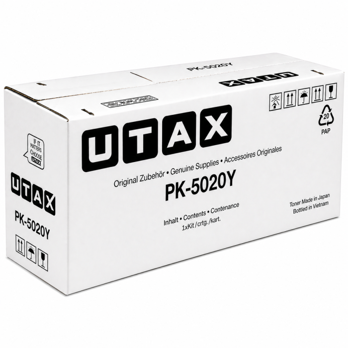 Utax PK-5020 Sarı Orijinal Toner - 1