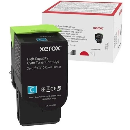 Xerox C310 006R04369 Cyan High Capacity Original Toner - Xerox