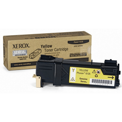 Xerox - Xerox Phaser 6125 -106R01337 Sarı Orjinal Toner