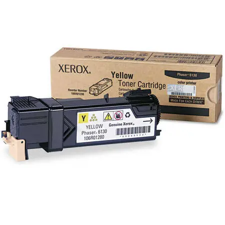 Xerox Phaser 6130-106R01284 Sarı Orijinal Toner - 1