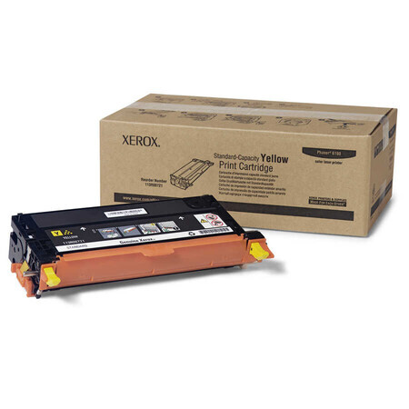 Xerox - Xerox Phaser 6180-113R00721 Sarı Orjinal Toner