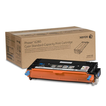 Xerox - Xerox Phaser 6280-106R01388 Mavi Orjinal Toner