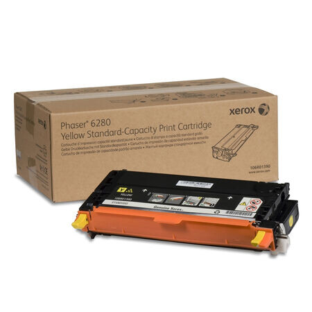 Xerox - Xerox Phaser 6280-106R01390 Sarı Orjinal Toner