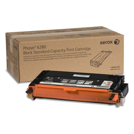 Xerox - Xerox Phaser 6280-106R01391 Siyah Orjinal Toner