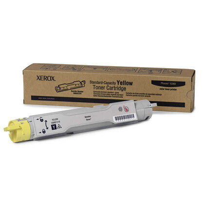 Xerox - Xerox Phaser 6360-106R01216 Sarı Orjinal Toner